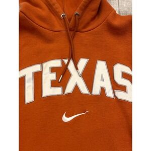 Nike Texas Longhorns Hoodie NCAA Mens Size‎ Medium Orange Pullover Sweatshirt